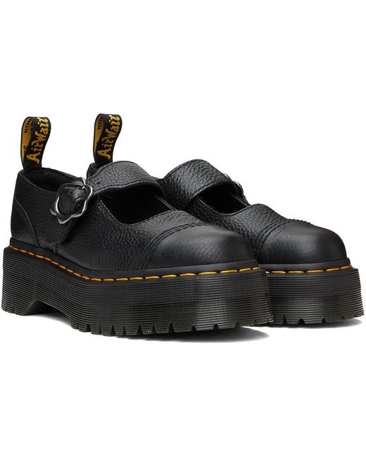 Dr. Martens Black Addina Flower