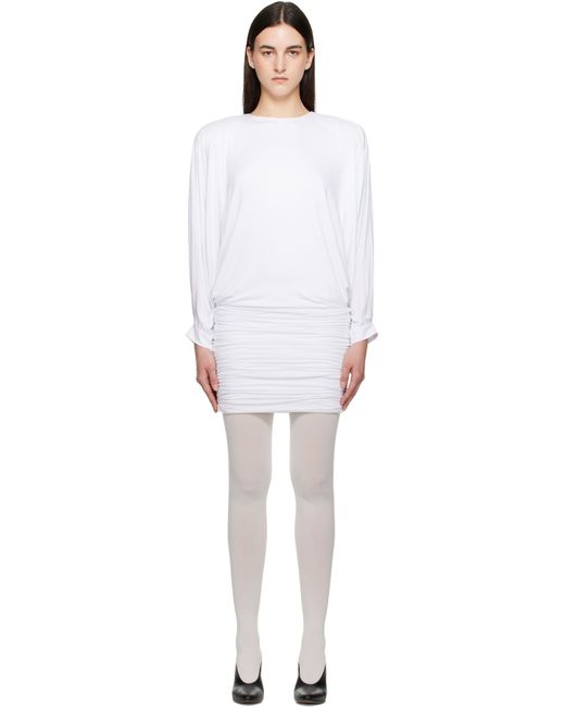 Nicklas Skovgaard ホワイト Babette ミニワンピース Black