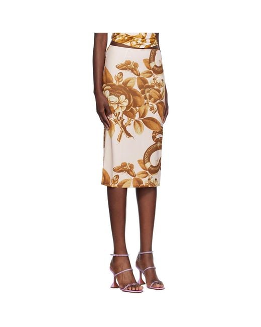 Miaou Multicolor Moni Midi Skirt