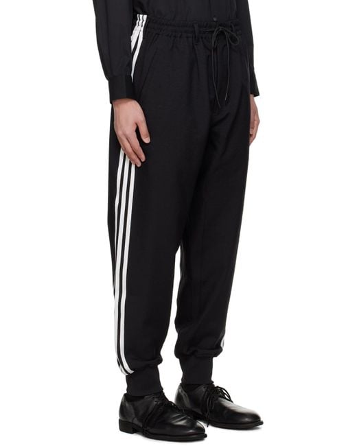 Y-3 Black Real Madrid Edition Rm Sweatpants for men