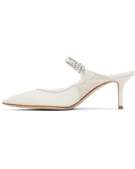 Jimmy Choo Black Ssense Exclusive Off- Bing 65 Mules
