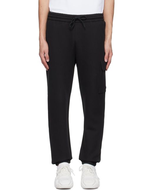 Mackage Black Marvin-R Sweatpants for men