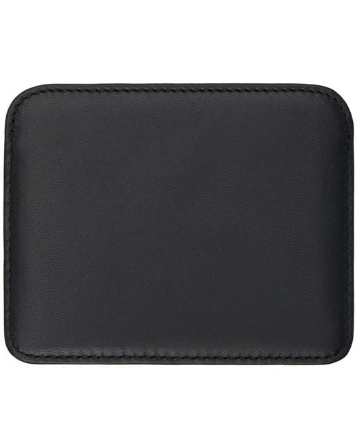 折りたたみ財布 Vivienne Westwood Half Moon Flat Card Holder Black 54030002U Half Moon Card Holder in BLACK | Vivienne Westwood®