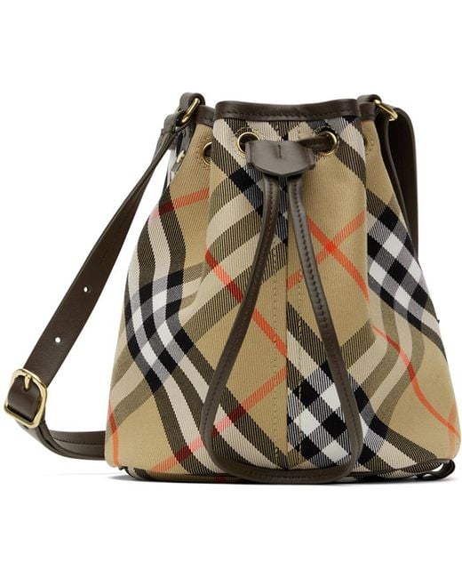 Burberry drawstring bag hot sale