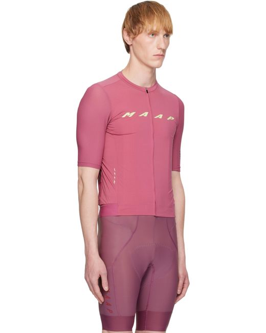 メンズ MAAP ピンク Evade Pro Base Jersey 2.0 サイクリング トップス Pink