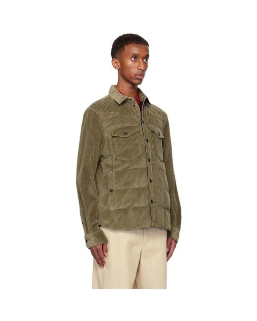 Moncler Green Gelt Down Jacket for men