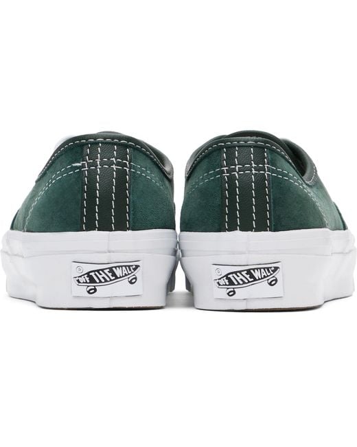 Vans Black Premium Authentic 44 Suede Sneakers