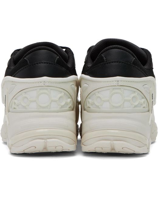 Raf Simons Black & Off-white Pharaxus Sneakers