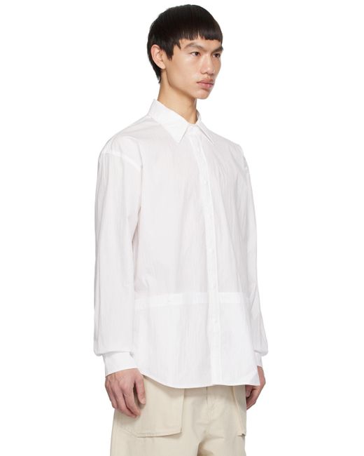 Uniform Bridge White Uniform Shirt for men