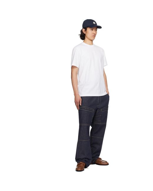 Moncler Genius Blue Mercedes-Benz By Nigo Paneled Jeans for men