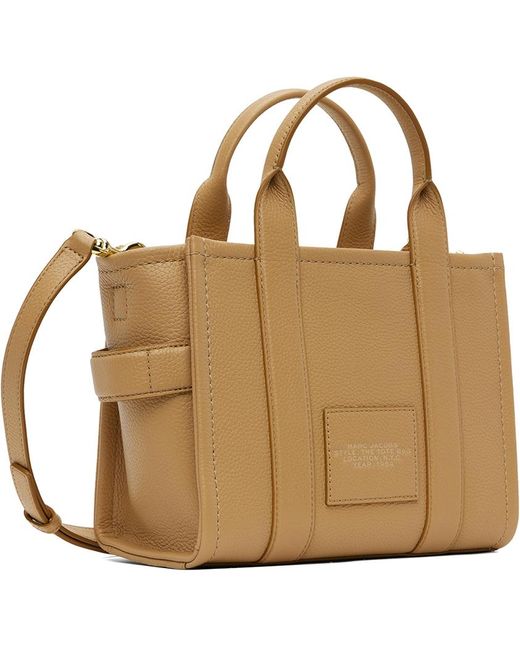 Marc Jacobs Brown 'The Leather Small' Tote