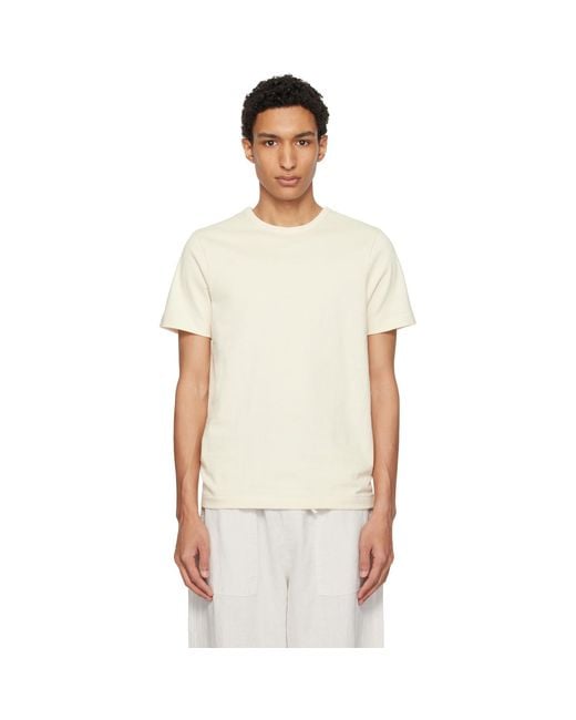 Merz B. Schwanen Multicolor Off- Classic Fit T-Shirt for men