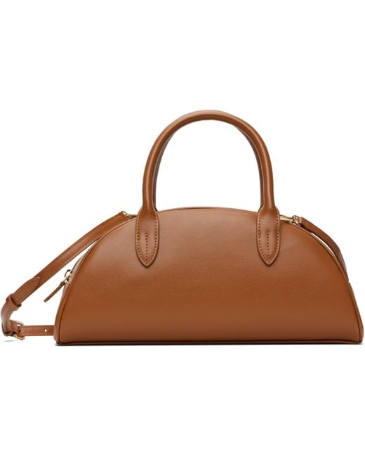 DUNST Brown Classic Bowling Bag