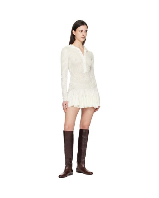 Edward Cuming Black Off- Kitchen Madame Rat Minidress