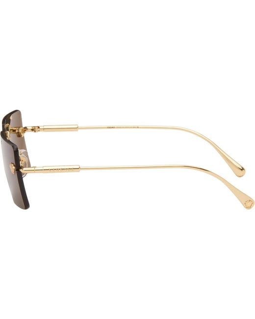 Versace Brown Medusa Glam Sunglasses