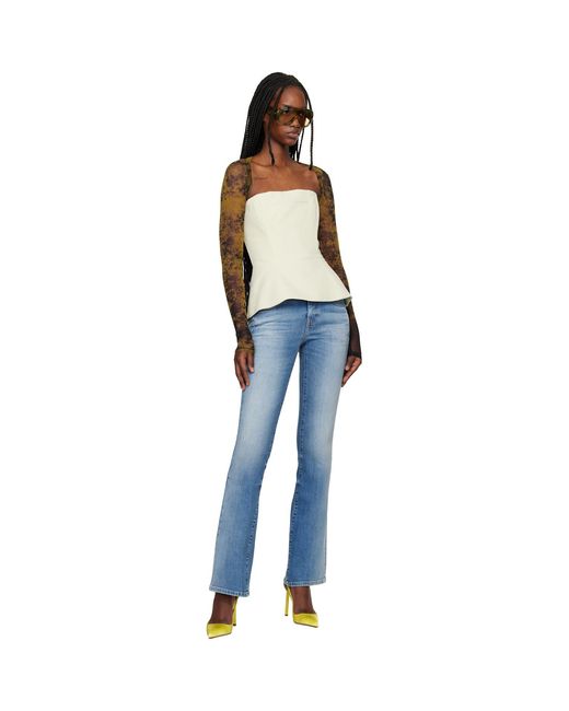DIESEL Blue 1969 D-Ebbey-T Bootcut Jeans