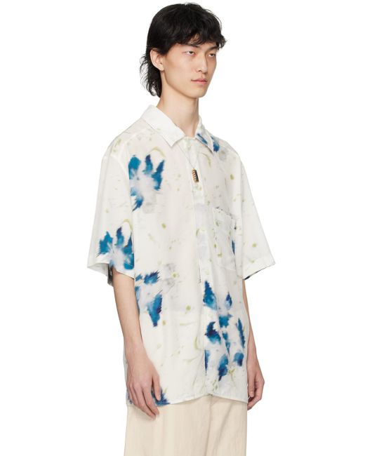 Chemise d'été blanche Lemaire pour homme en coloris Natural
