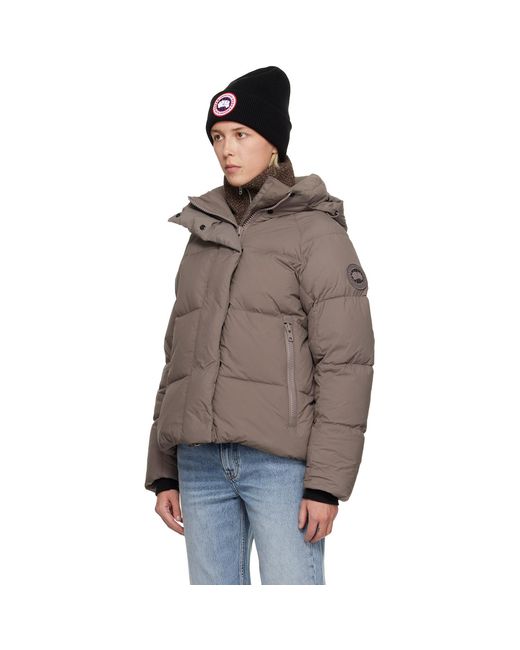 Canada Goose Brown Taupe Junction Down Jacket