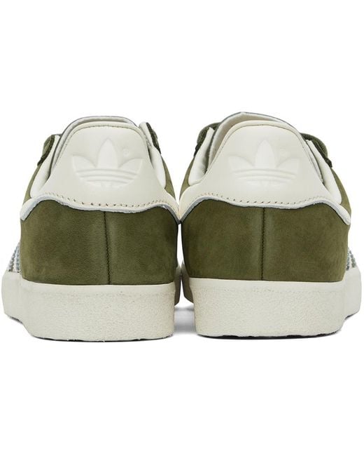 Adidas Originals Green Khaki Gazelle 85 Sneakers for men