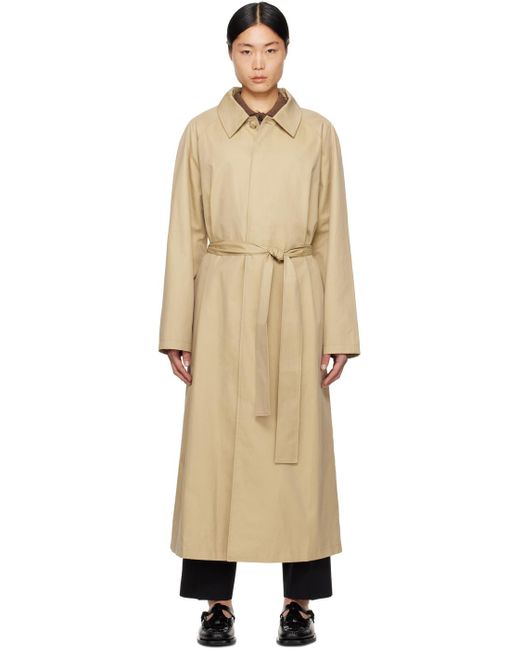 Commas Natural Belted Trench Coat for men