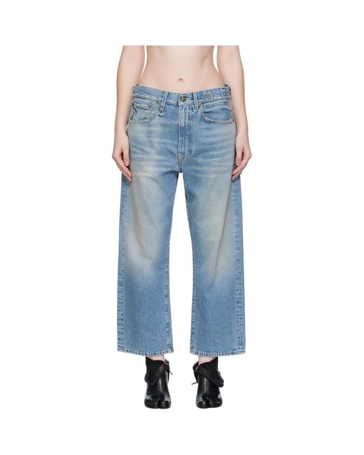 R13 Blue X-Bf Jeans