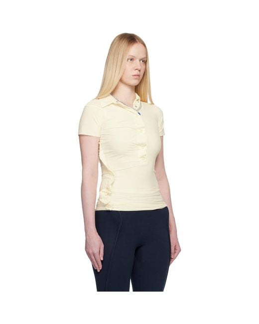 OTTOLINGER Blue Off- Twisted Reversed Polo