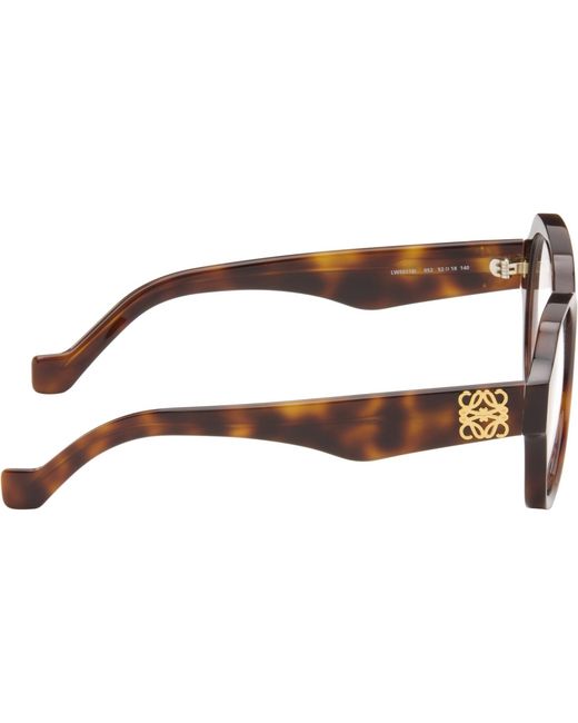 Loewe Brown Anagram Glasses