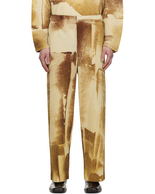 Homme Plissé Issey Miyake Men's Natural Wind Walk Pants