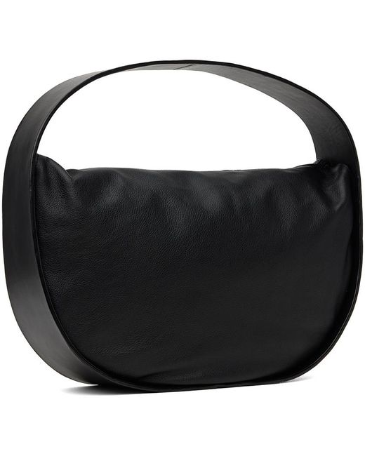 St. Agni Black Soft Arc Shoulder Bag