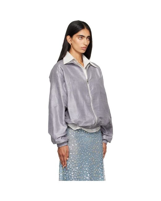 RESCHA Gray Ssense Exclusive Khel Jacket