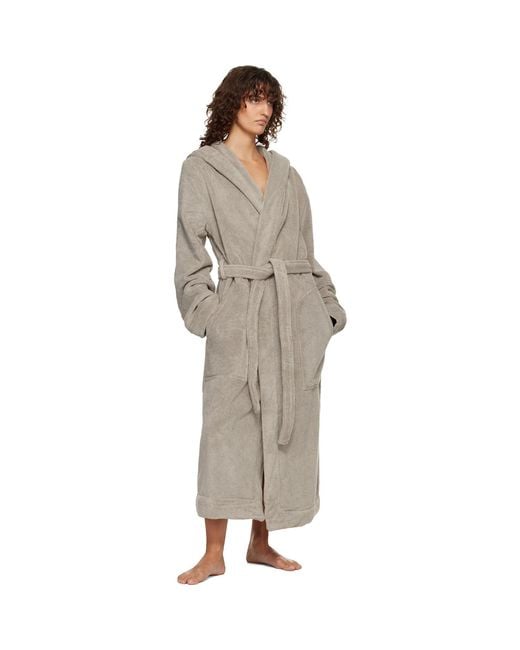 Rick Owens Multicolor Off- Temple Pentagram Bathrobe