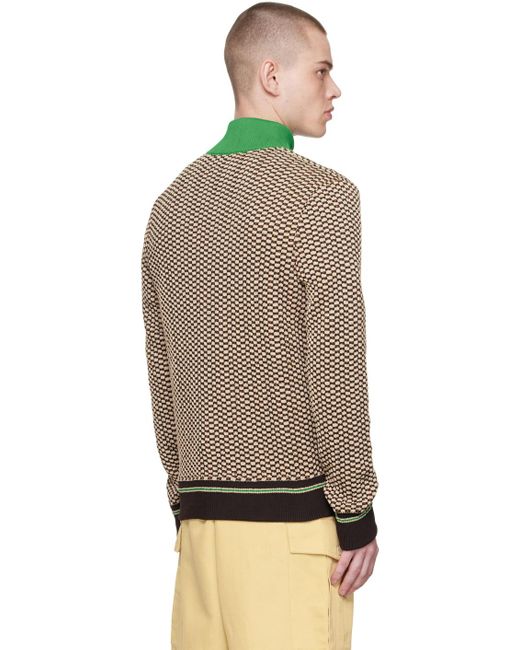 Wales Bonner Green Orchestre Sweater for men