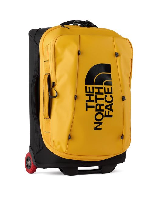 The North Face Yellow Base Camp Rolling Thunder 22 Suitcase