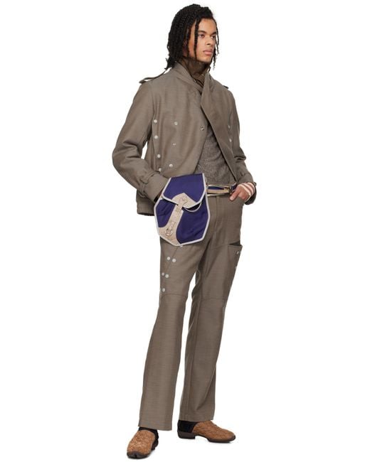 Kiko Kostadinov Alec Belt in Black for Men | Lyst