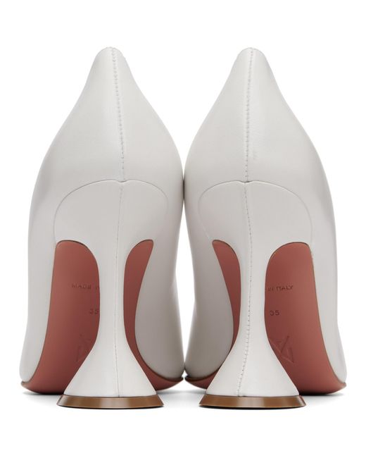 AMINA MUADDI White Ami 95 Heels