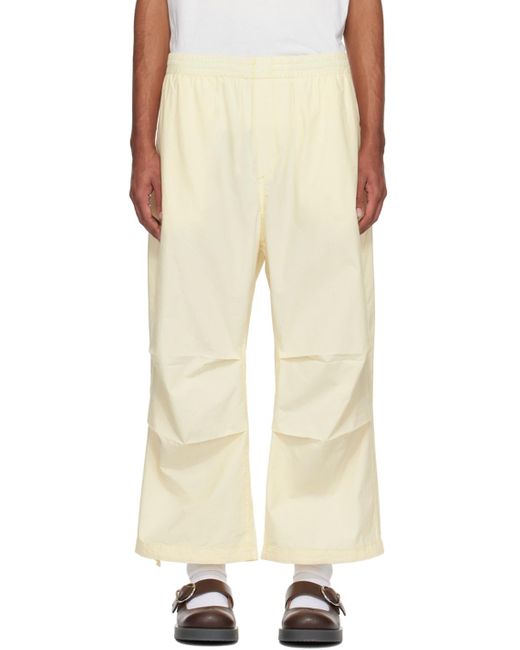 Sunnei Natural Darted Trousers for men