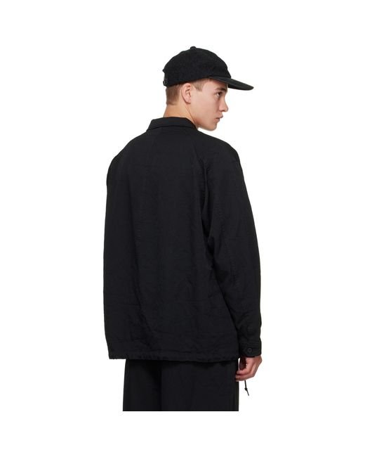 Comme des Garçons Black Polyester Serge Blazer for men