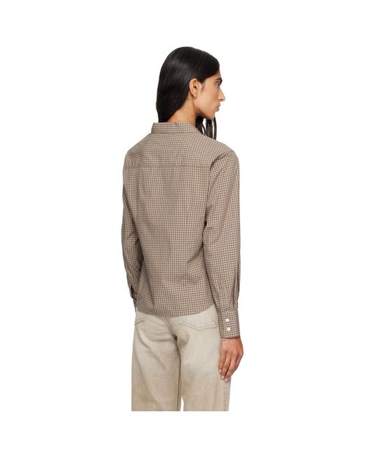 Jeanerica Brown Vera Shirt