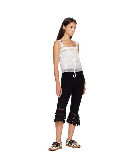 Ganni Brown Off- Sue Double Strap Sneakers