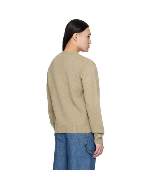 A.P.C. Natural Edmond Sweater for men