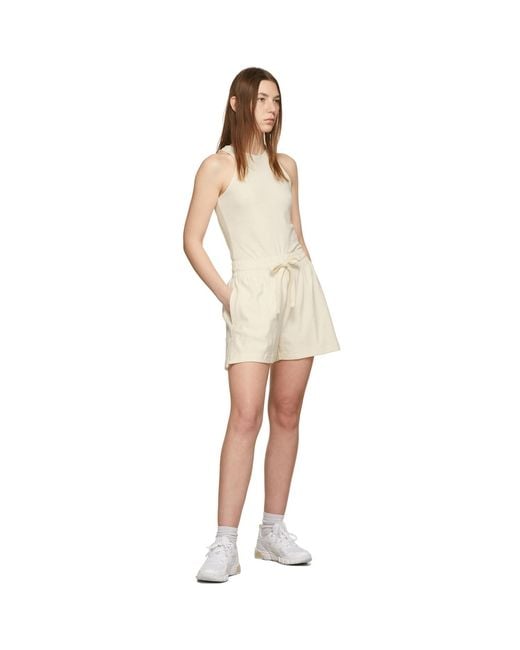 Halfboy Natural Off- Terry Shorts