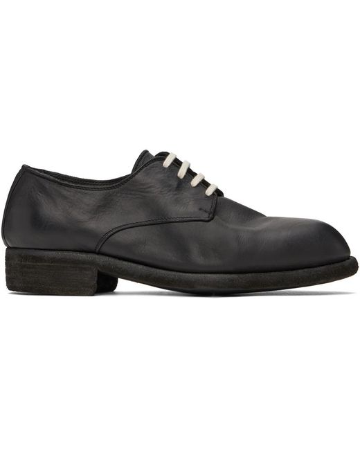 Guidi Black 112 Derbys for men