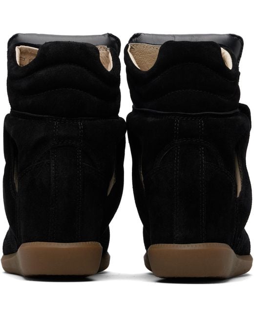 Isabel Marant Black Bekett Sneaker