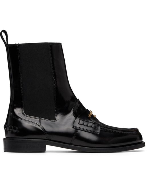Alexander Wang Black Carter Ankle Boots