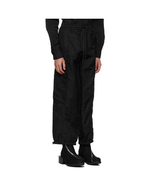 RTA Black Orion Cargo Pants for men