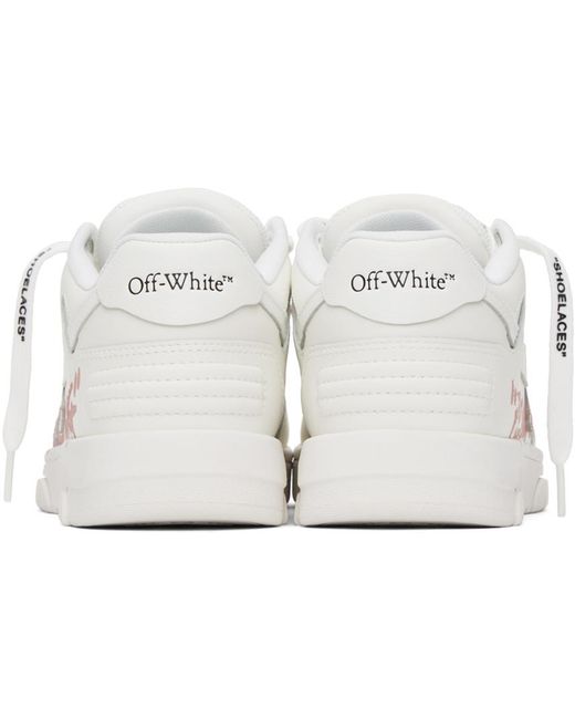 Off-White c/o Virgil Abloh White Out Of Office For Walking Sneakers