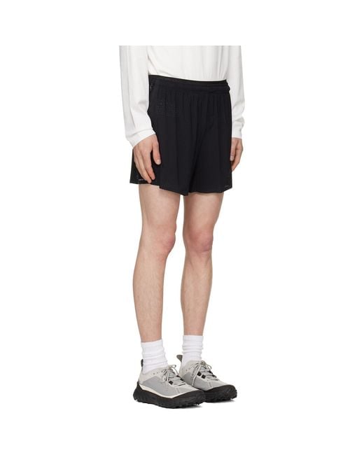 Satisfy Black Space‑O 5 Shorts for men