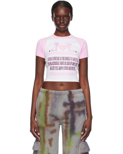ONLINE CERAMICS Multicolor Someone Is Waiting For Me T-shirt