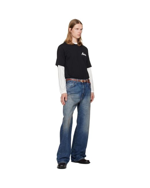 Amiri Black City T-Shirt for men