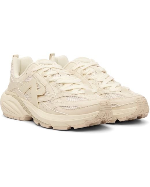 Represent Black Off- Storm Runner Sneakers for men